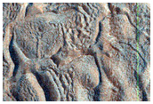 Ribbed Terrain in North Arabia Terra
