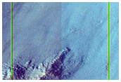 Monitor Low Albedo Slopes along Coprates Chasma Ridge
