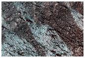 Basal Exposure of South Polar Layered Deposits
