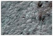 Exposure of South Polar Layered Deposits
