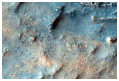 Inverted Crater with Concentric Ridges
