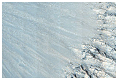 Crater in Daedalia Planum
