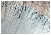 Crater with Steep Slopes

