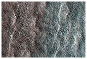 Basal Exposure of South Polar Layered Deposits
