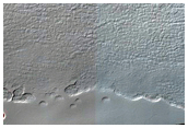 South Polar Residual Cap and Layered Deposits Exposure
