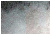 Exposure of South Polar Layered Deposits
