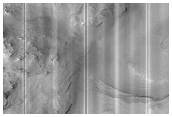 Layers Exposed in Depression in Coloe Fossae Region
