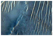 Pitted Crater Floor Material