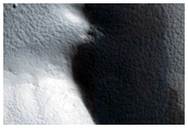 Fresh Crater in Tharsis Region
