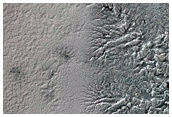 Spider Morphology Off South Polar Layered Deposits
