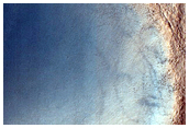 Fresh 1-Kilometer Diameter Impact Crater
