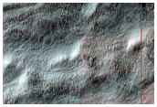 Exposure of South Polar Layered Deposits

