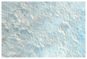 Fresh Appearing Crater in CTX Image