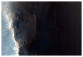 Valley Associated with Crater Rim
