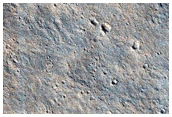 Lobate Ejecta Flow from Pettit Crater

