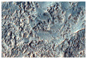Gullies in Crater

