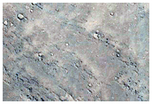 Trough in Tartarus Colles Region
