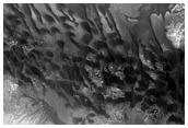 Bonestell Crater Dune Field Activity Monitoring
