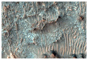 Multi-Toned Inter-Crater and Intra-Crater Terrain in Terra Sabaea