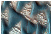 Dunes on Floor of Infilled Crater
