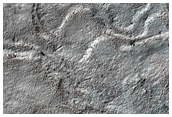 Exposure of South Polar Layered Deposits
