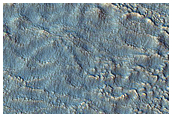 Hollows in Southern Mid-Latitude Crater
