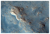 Channel Connecting Two Craters in Terra Cimmeria
