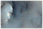 Possible Channel between Two Craters
