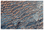 Possible Hydro-Erosion of Crater Rim near Maadim Vallis