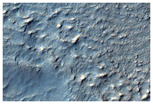 Gullies in Crater in Terra Cimmeria
