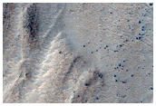 Layers or Bands in Southern Hellas Planitia