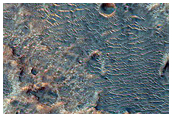 Bedrock Exposures in Ladon Valles
