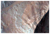 Steep Rocky Slopes in East Coprates Chasma
