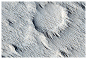 Lava Flows Embaying Topography
