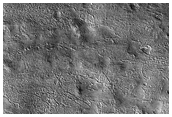 Ejecta of Pedestal Crater
