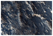 Close Ridges on Crater Floor in Claritas Fossae