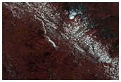Basal South Polar Layered Deposits Exposure
