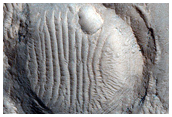Thermally Anomalous Crater on Hrad Vallis Flow