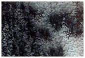 Exposure of South Polar Layered Deposits
