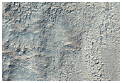 Tongue-Shaped Flow Feature on Non-Pole Facing Slope South of Kepler Crater
