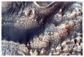 Monitor Gullies in Avire Crater
