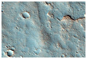 Inverted Channel West of Idaeus Fossae