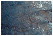 Crater Exposing Bedrock in Chryse Planitia
