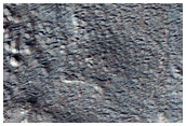Moraine-Like Ridges Near Moreux Crater
