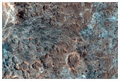Light-Toned Deposit in Ladon Valles Basin
