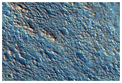 Potential Exposed Breccias in Ejecta of Batos Crater
