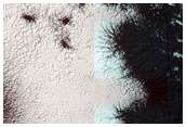 Spider Morphology Off South Polar Layered Deposits
