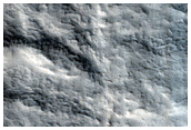 Craters in Tempe Fossae
