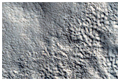 Mounds on Crater Floor in Protonilus Mensae
