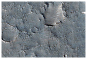 Curved Ridge in Isidis Planitia

